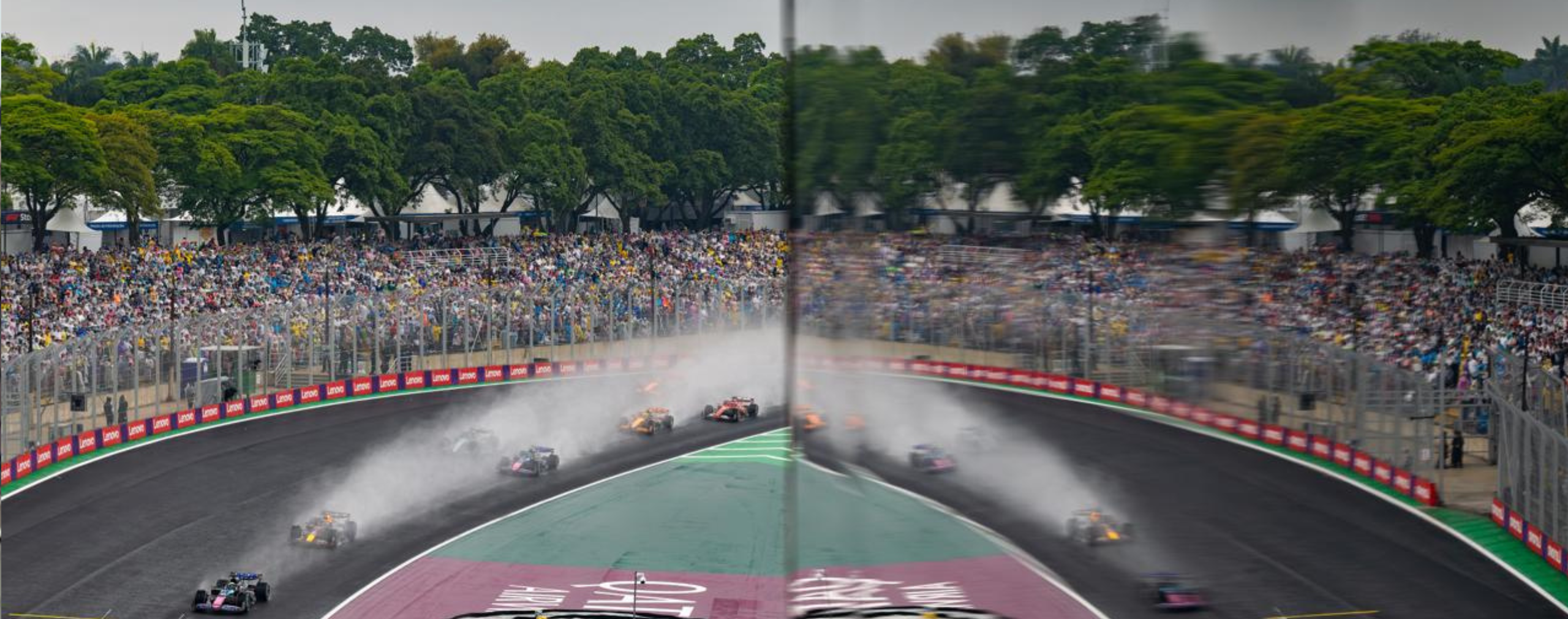 thumbnail A chuva desafia a Fórmula 1 em Interlagos